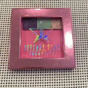 Jeffree Star Magnetic palette with 3 shadows